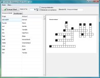 Screenshot von Kreuzwortrtsel-Drucker 1.0.