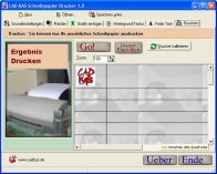 Screenshot von Schreibpapier-Drucker 1.1.